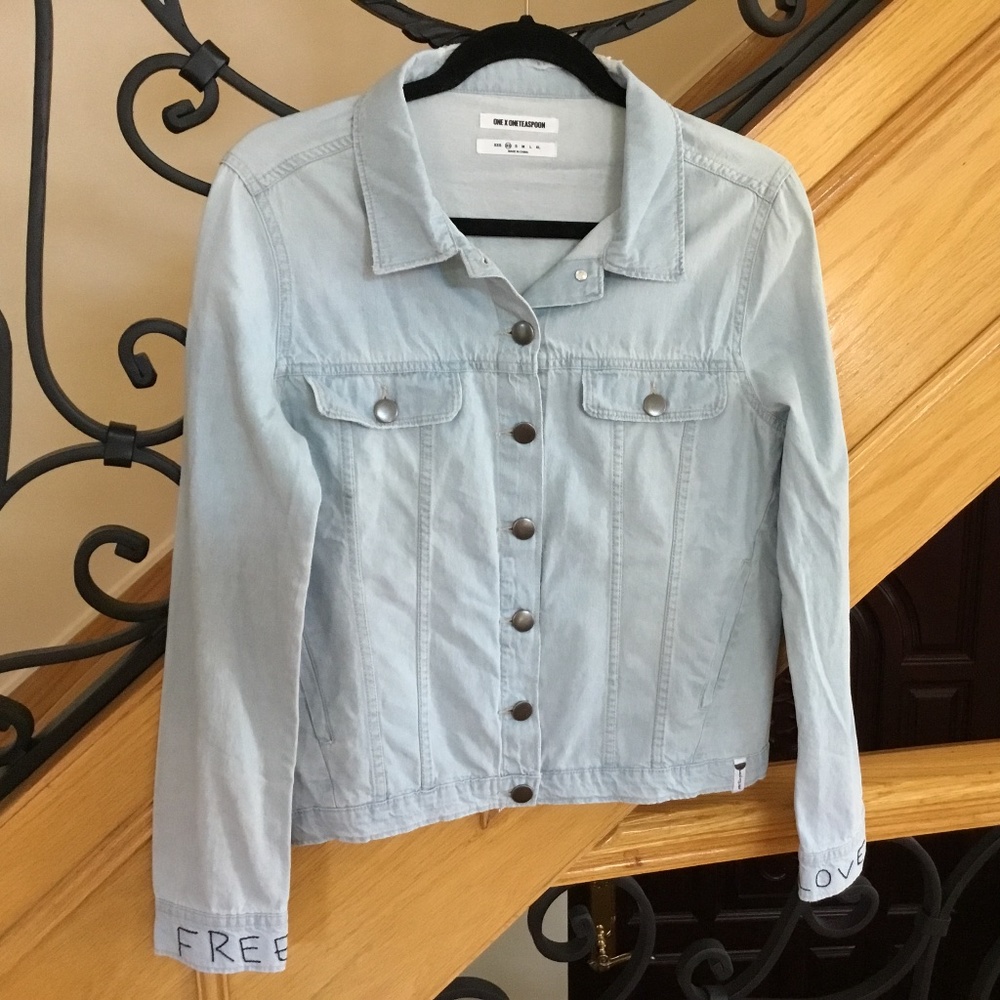 ONE X ONETEASPOON DENIM JACKET